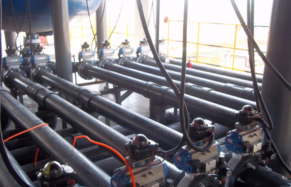 浙江嘉化能源CPVC化工管道應(yīng)用